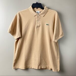 Lacoste Short Sleeve Polo Shirt Size 5